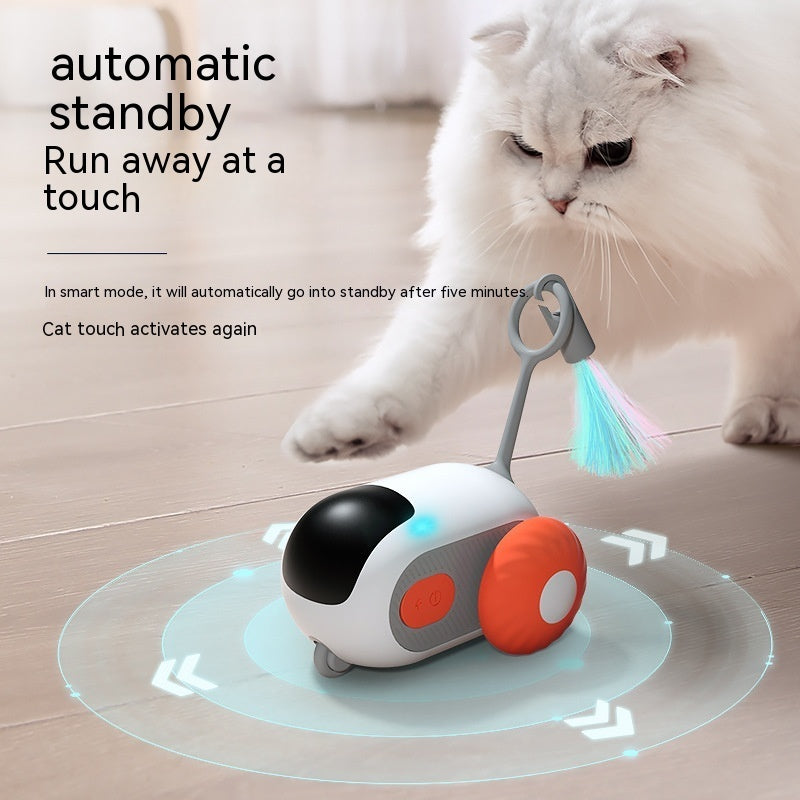 Remote Control Chase Car Toy for Cats – USB Rechargeable, Interactive Play — image 6