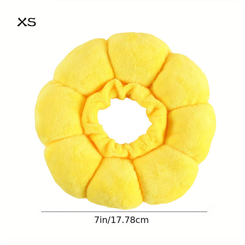 Sunflower Recovery Cone Collar – Adjustable E-Collar for Cats & Small Dogs — image 14