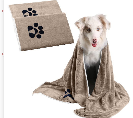 Quick-Dry Microfibre Pet Towel – Super Absorbent, 2 Sizes — image 2