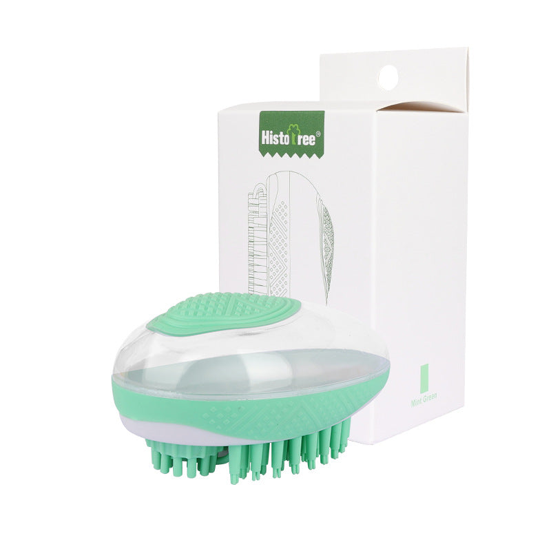 2-in-1 Silicone Pet Bath Brush – Shampoo Massage Comb for Dogs & Cats — image 6