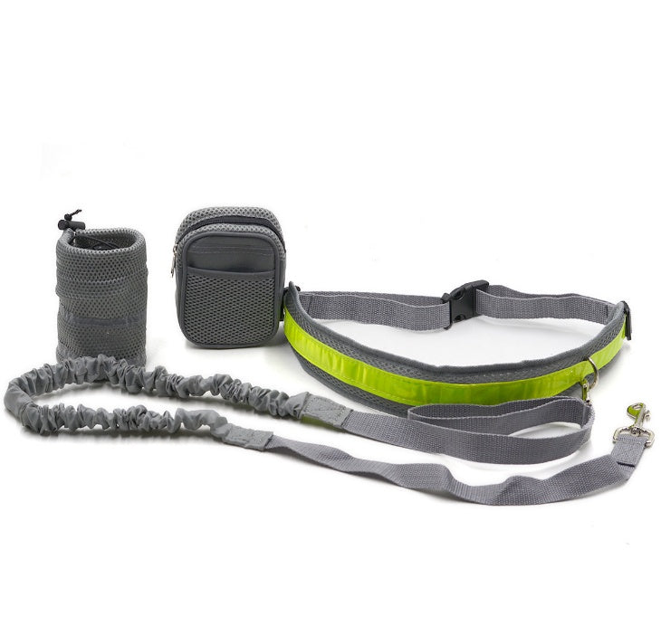 Hands-Free Running Dog Lead – Adjustable Waist Belt Leash — image 5