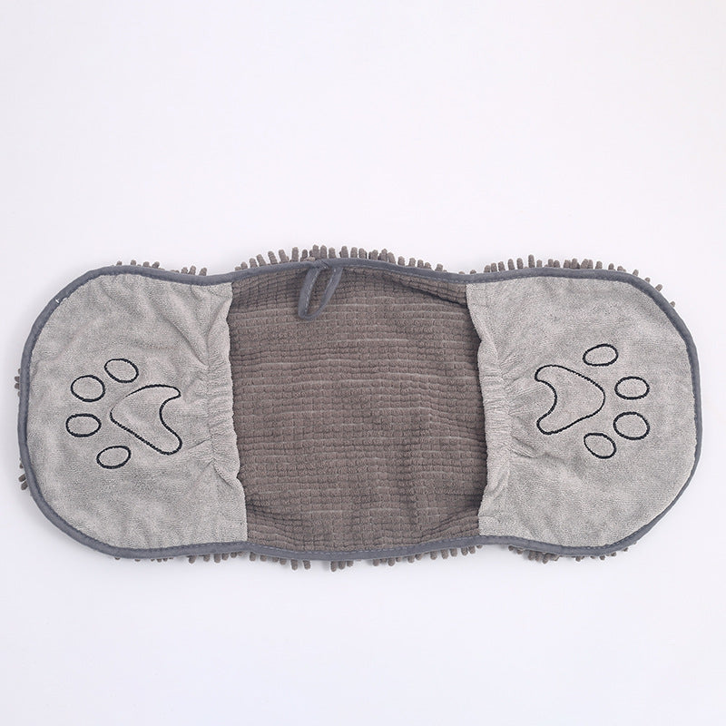 Super Absorbent Pet Scrubbing Towel & Grooming Glove β image 4