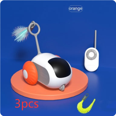 Remote Control Chase Car Toy for Cats – USB Rechargeable, Interactive Play — image 12
