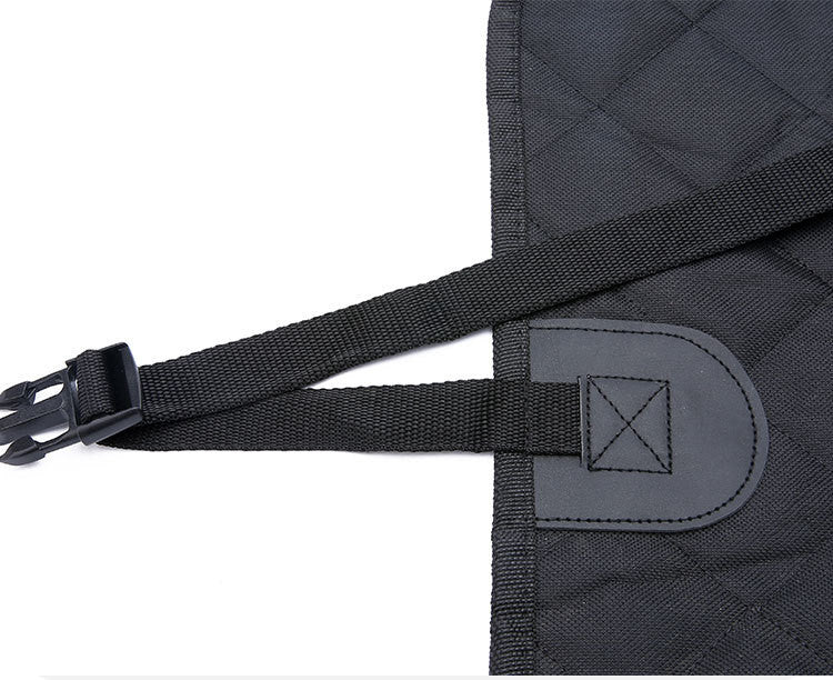 Waterproof Dog Car Seat Cover & Hammock – Mesh Window, Zipper Access, Fits Most Cars — image 3