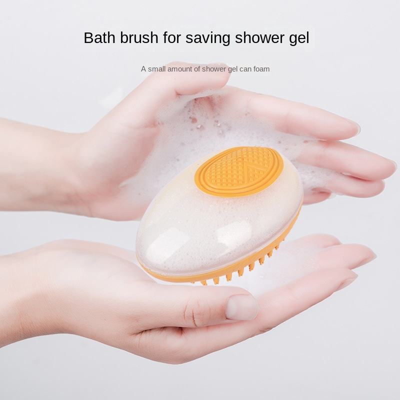 2-in-1 Silicone Pet Bath Brush – Shampoo Massage Comb for Dogs & Cats — image 4