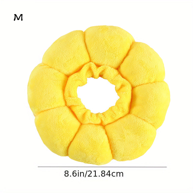 Sunflower Recovery Cone Collar – Adjustable E-Collar for Cats & Small Dogs — image 12