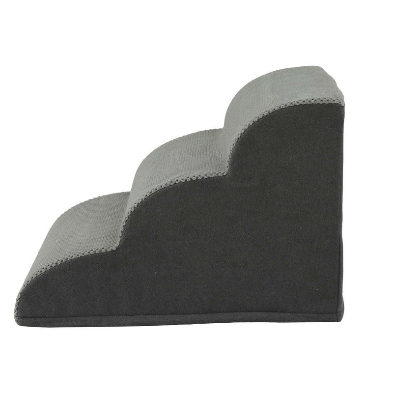 i.Pet Dog Ramp Steps Foam 3 Tier Pet Stairs For Bed Sofa Car Portable Indoor — image 3