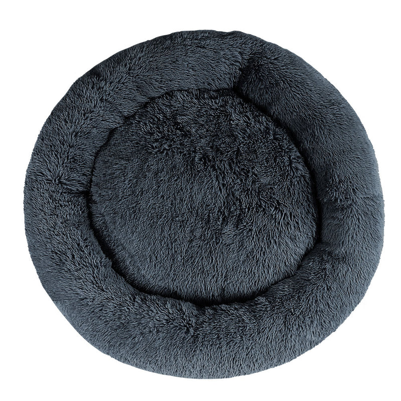 i.Pet Pet Bed Dog Cat 110cm Calming Extra Large Soft Plush Dark Grey β image 3