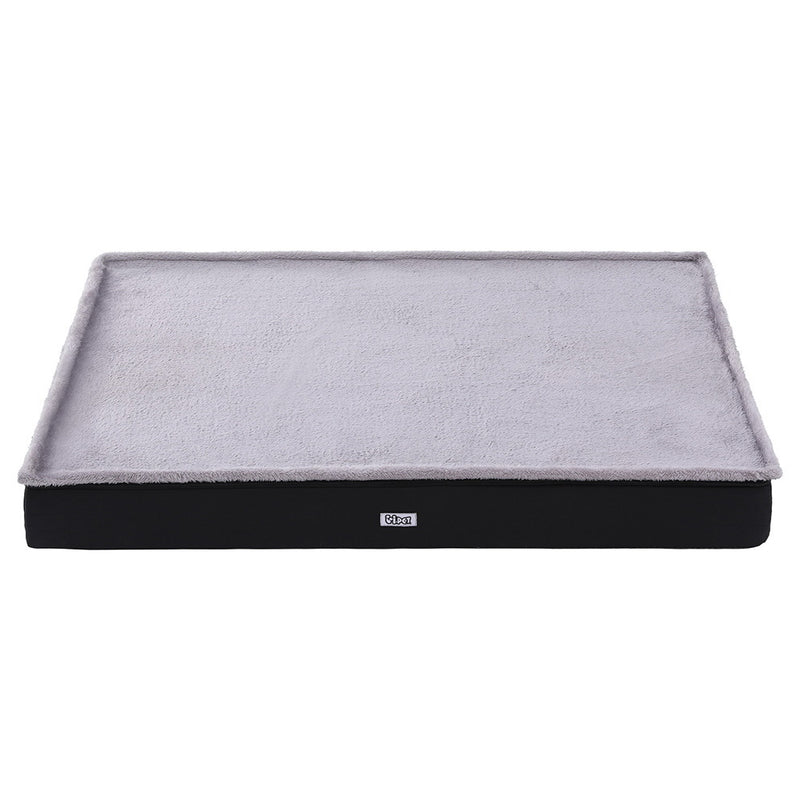 i.Pet Pet Bed Dog Cat Large Calming Soft Sofa Foam Cushion Washable Cover Grey — image 3