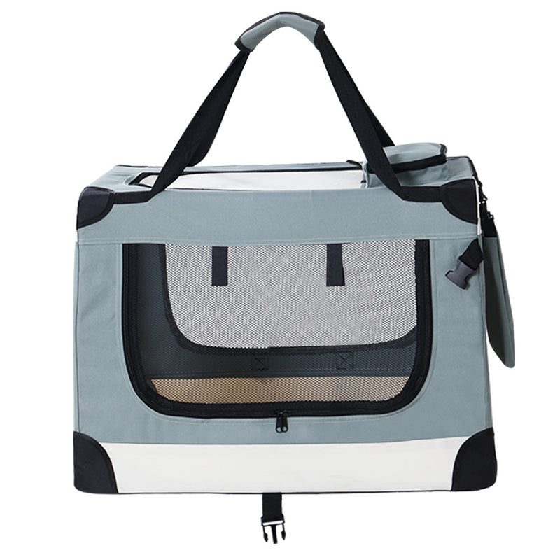 i.Pet Pet Carrier Soft Crate Dog Cat Travel 90x61CM Portable Foldable Car 2XL — image 3