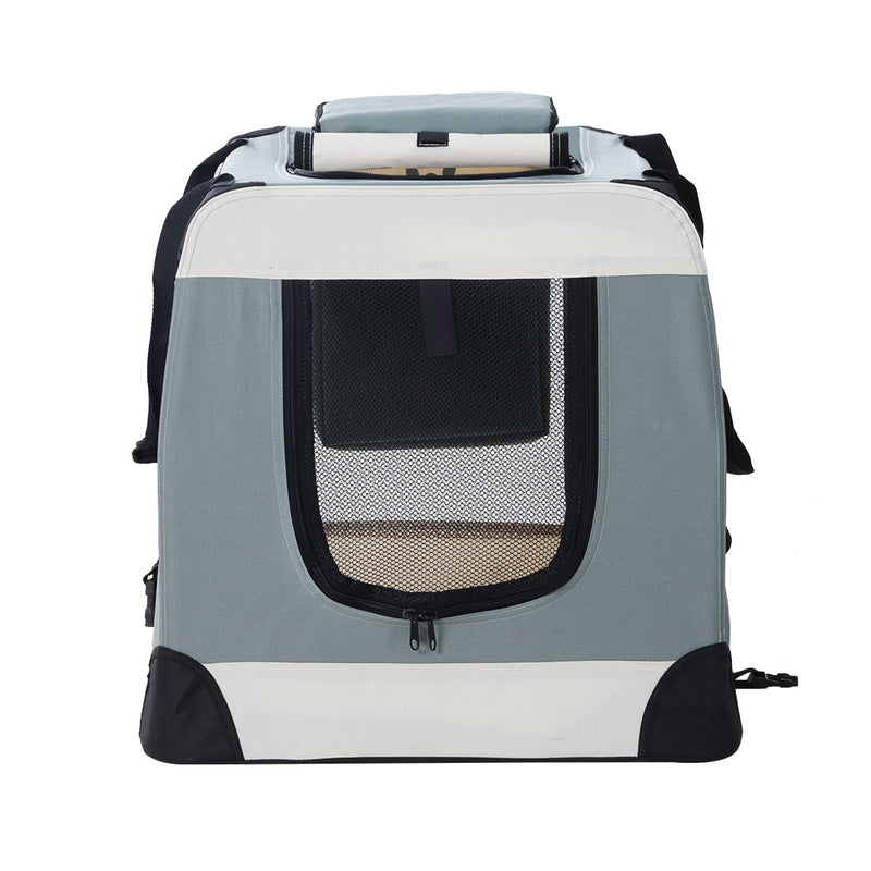 i.Pet Pet Carrier Soft Crate Dog Cat Travel 90x61CM Portable Foldable Car 2XL — image 4
