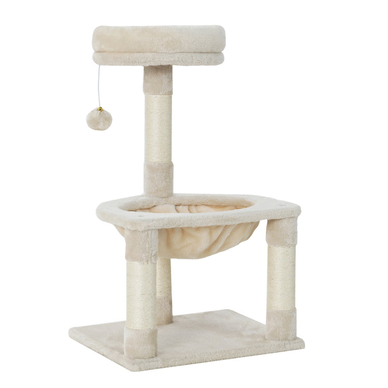 i.Pet 69cm Cat Tree Tower – Scratching Post, Condo & Toy House — image 3
