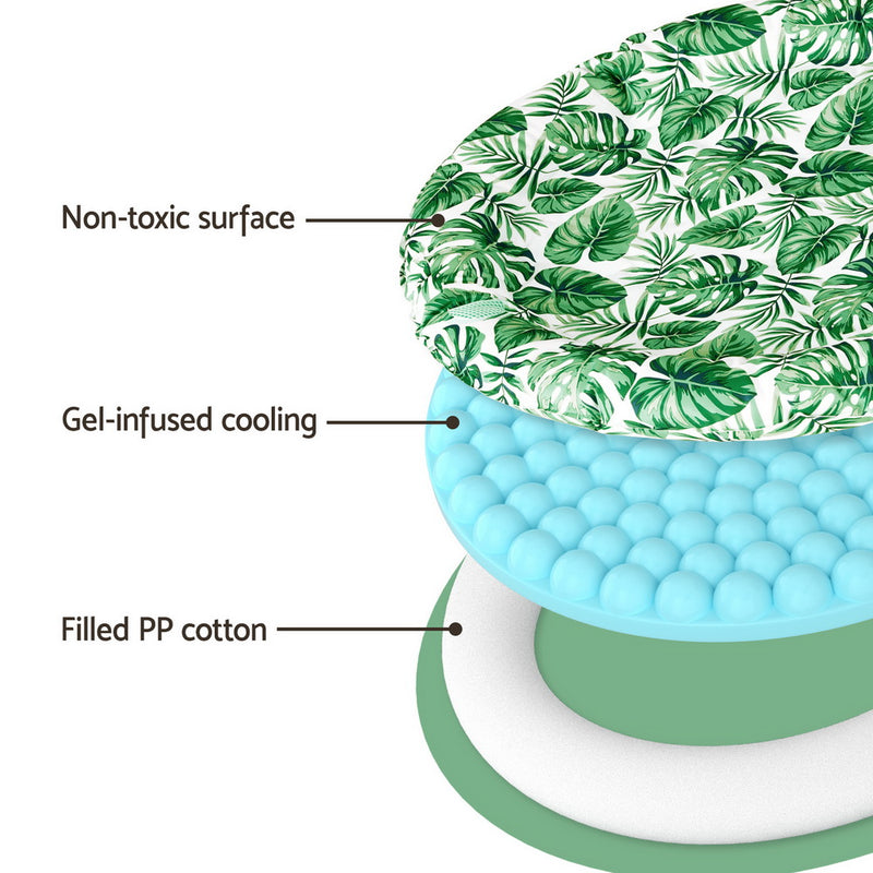 i.Pet Pet Cooling Mat Gel Dog Cat Self-cool Puppy Large Round Bed Summer Cushion — image 4