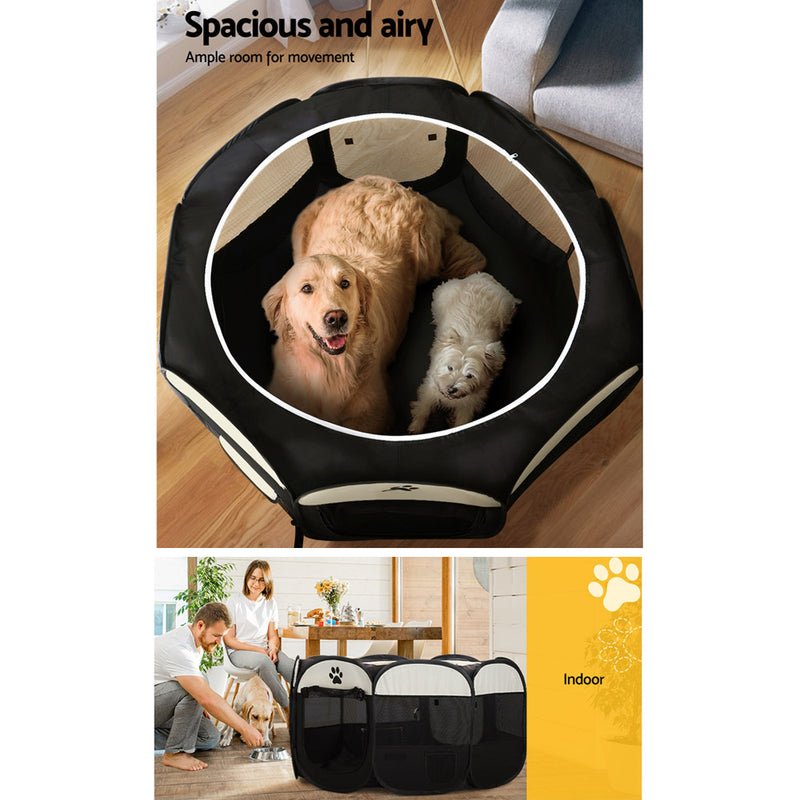 i.Pet Dog Playpen Tent Pet Crate Fence 3XL Enclosure — image 5