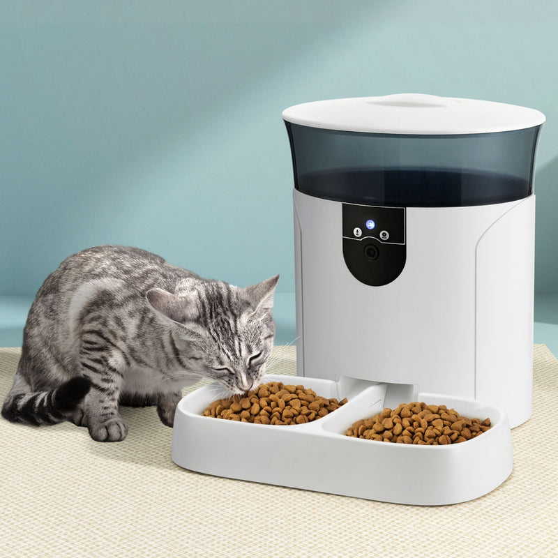 i.Pet Automatic Pet Feeder Dog Cat Camera Wifi Smart Food Dispenser Timer 7L APP — image 7