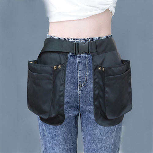 Dog Training Treat Pouch with Detachable Pockets β Waist Belt (Black)