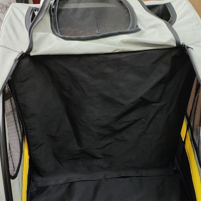 Dog Stroller w/ Divider, Foldable Pet Cart β image 5
