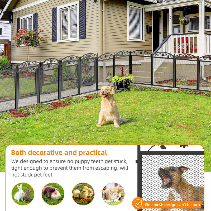 XL Metal Dog Playpen Indoor Fence with Waterproof Pad β image 10