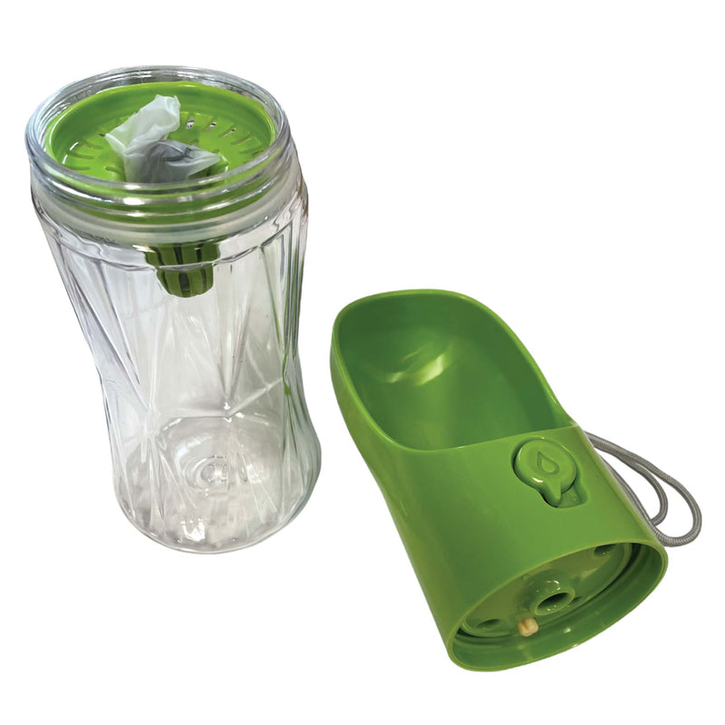 380ml Portable Pet Water Bottle with Filter - Travel Drinking Cup For Dogs Cats β image 4