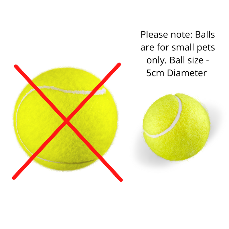 6 Pack Replacement Balls For Interactive Hyper Fetch Mini All For Paws — image 2