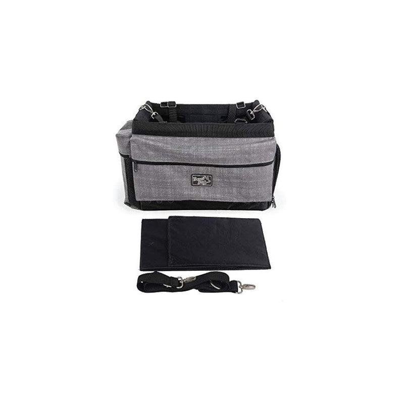 Small Dog Bicycle Mount Bag - Pet Travel Carrier Basket - Bike Riding Seat — image 3