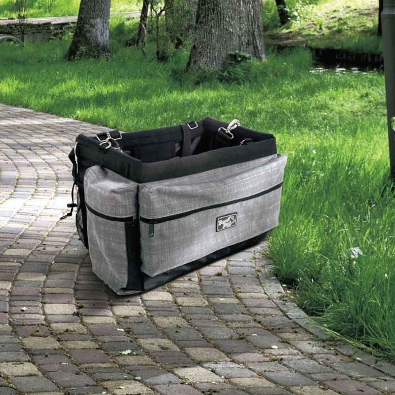 Small Dog Bicycle Mount Bag - Pet Travel Carrier Basket - Bike Riding Seat — image 6
