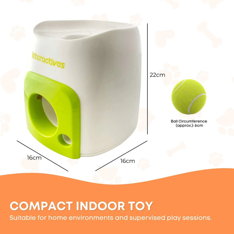 AFP Interactive Treat Reward Dog Toy - Enrichment Play Ball Drop Snack Dispenser — image 5