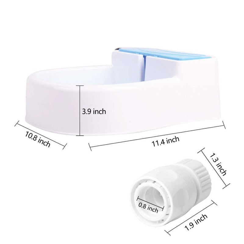 Auto Filling Dog Drinking Water Fountain - Outdoor Automatic Pet Drinking Bowl — image 3