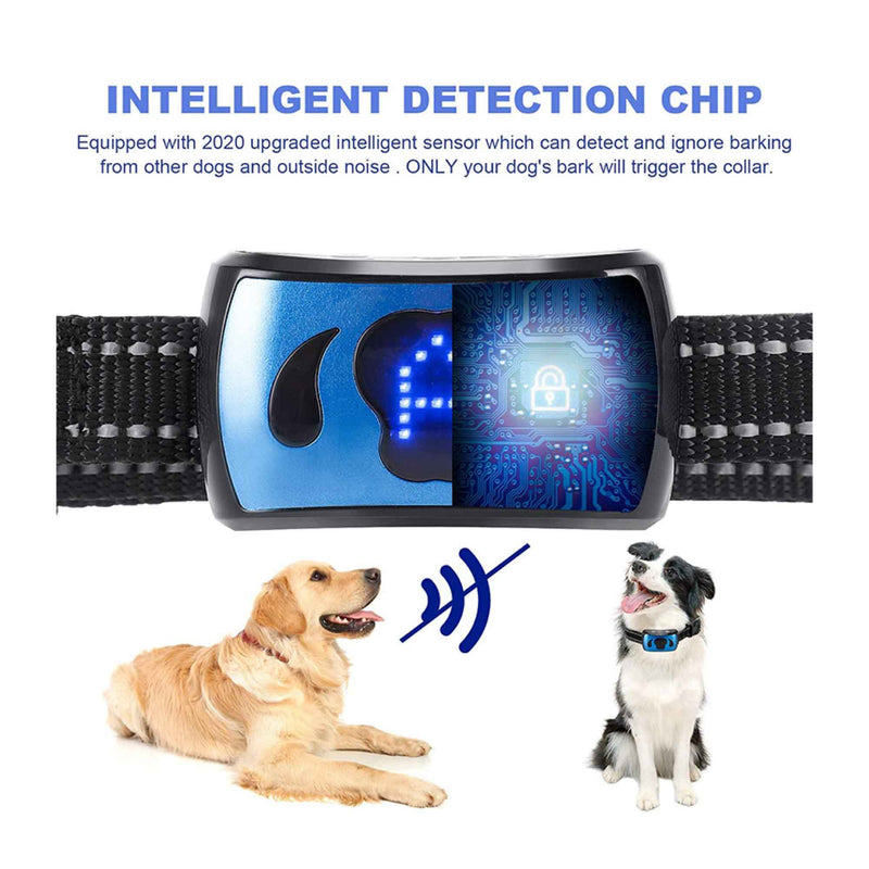 Dog Bark Collar - Vibration Magnetic Charging Waterproof Smart Barking Detection — image 7