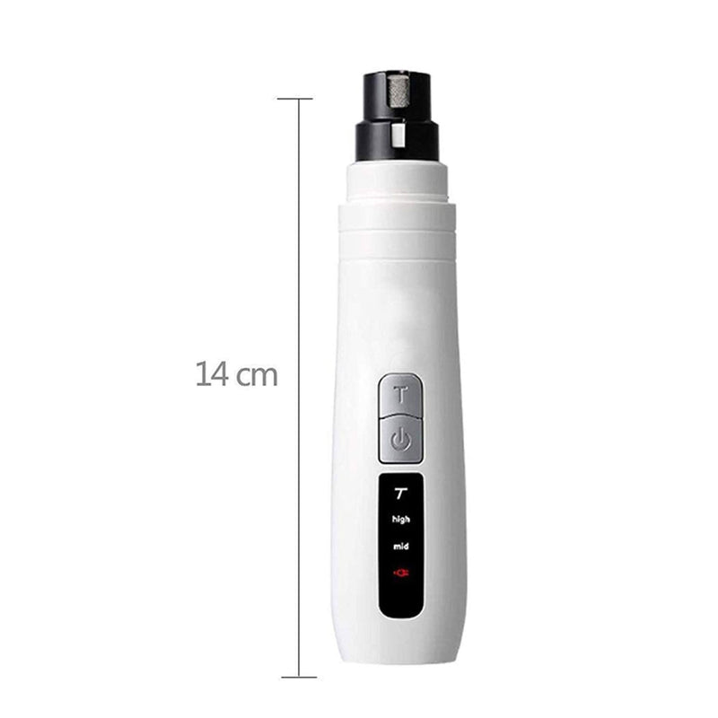 Pet Nail Grinder Dog Cat Electric Trimmer Turbo USB Rechargeable Claw Filer N9 — image 5