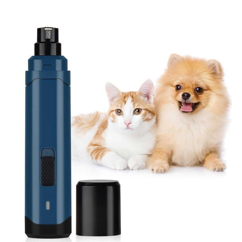 LED Light Pet Nail Grinder Dog Cat Electric Trimmer 2 Speed Rechargeable Filer — image 9