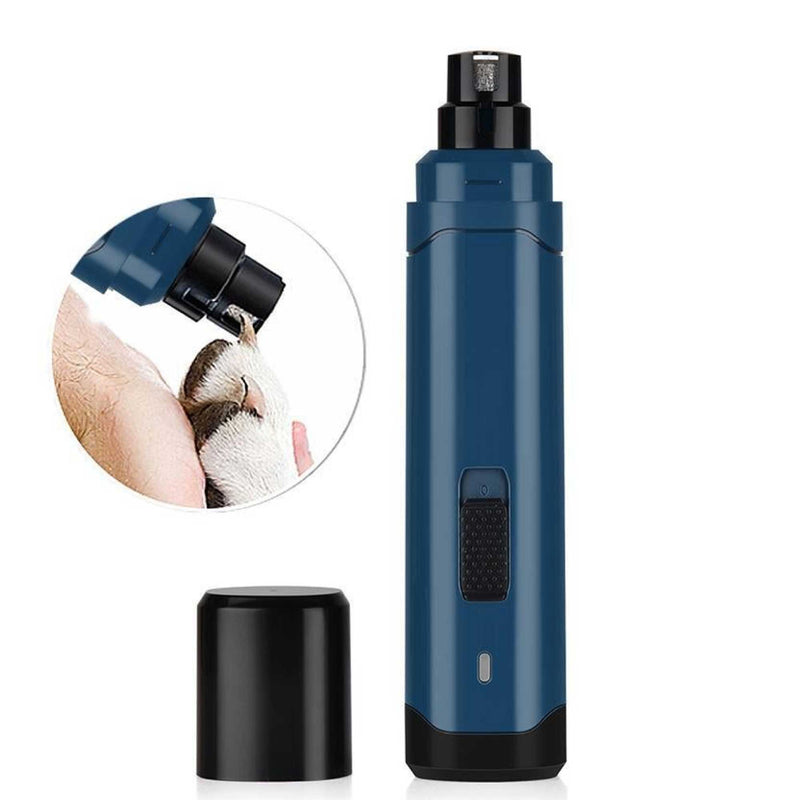 LED Light Pet Nail Grinder Dog Cat Electric Trimmer 2 Speed Rechargeable Filer — image 13
