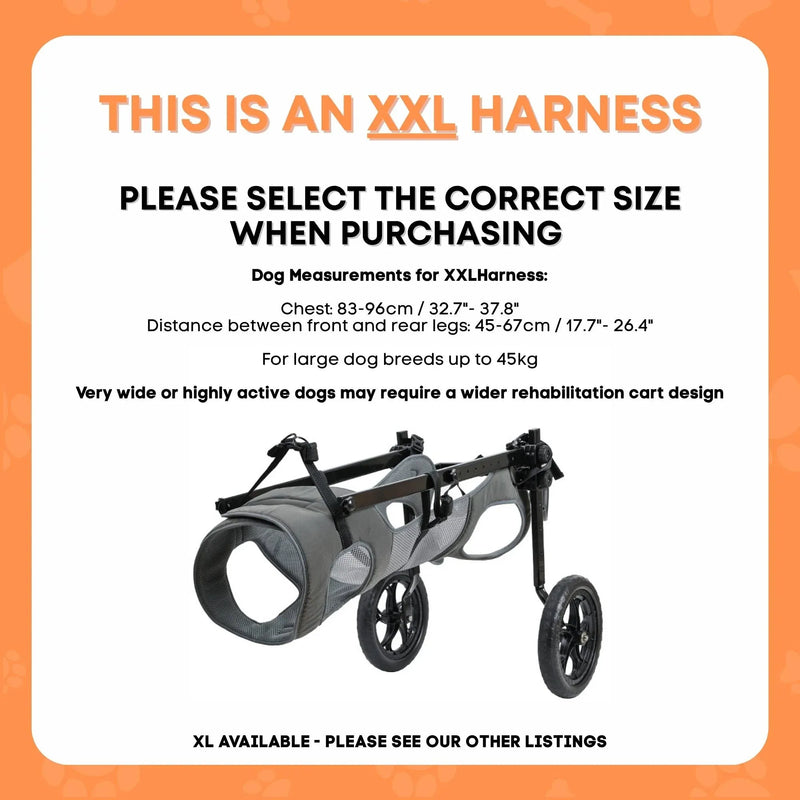 Rooster Farms Large Dog Wheelchair XXL Harness - Adjustable Back Leg Aid — image 3