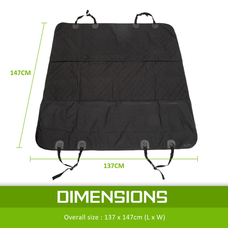XXL Pet Dog Car Boot Seat Cover Waterproof Mat BLACK — image 11