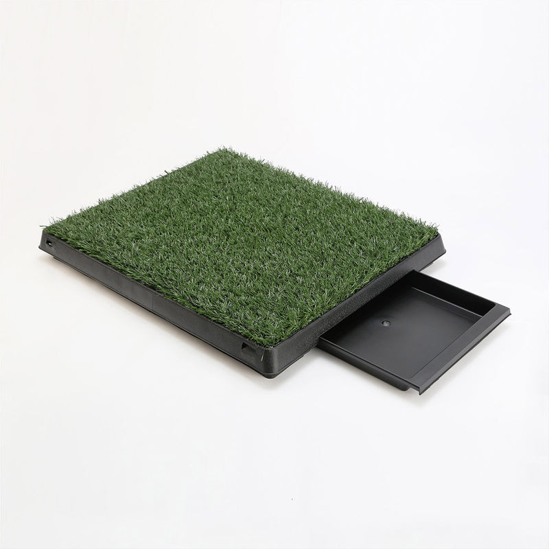 Pet Dog Potty Tray Training Toilet + 1 Grass Mat 63cm x 50cm — image 5