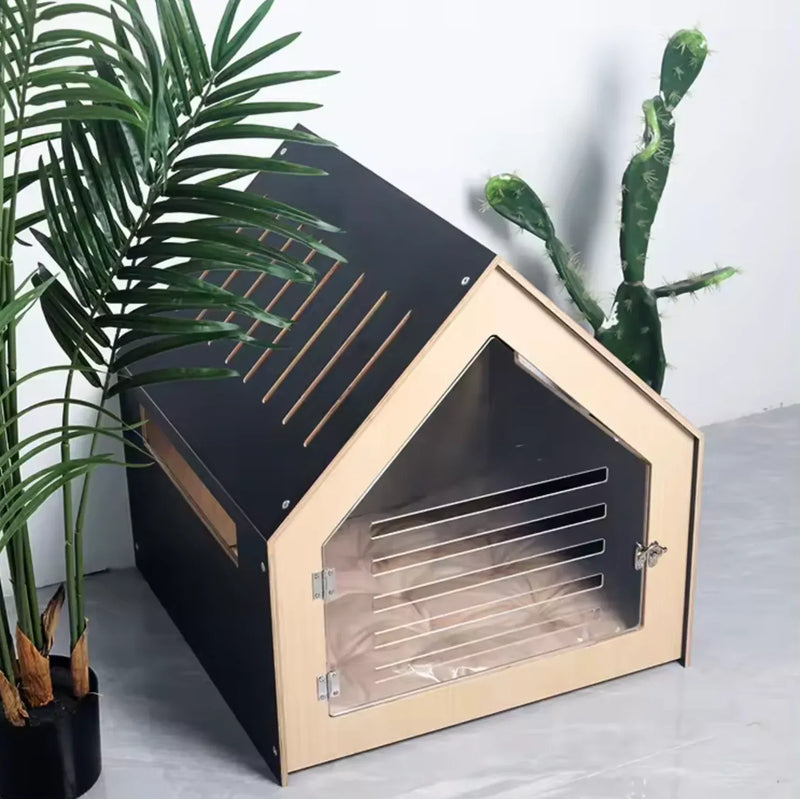 Modern Pet House Dog Crate (Black) — image 5