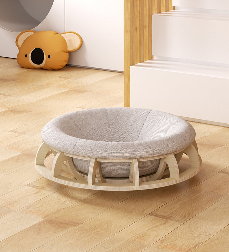 Timber Gyro Cat Nest Bed — image 3