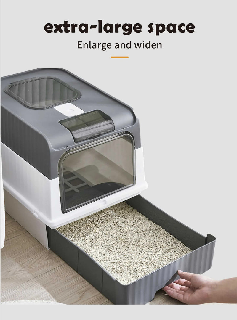 Automatic UV Sterilizing Cat Litter Box -Enclosed Design, Odor Control, and UV Germicidal Technology — image 3