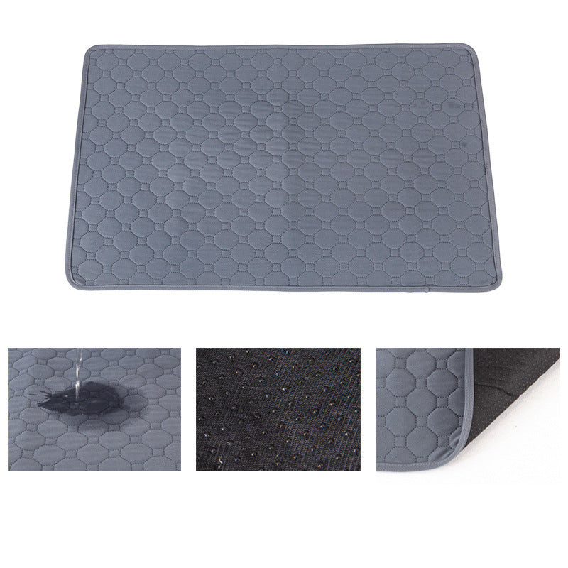 2 PCS Washable Waterproof Pet Pad -Non-Slip, Absorbent, Reusable Mat for Dogs and Cats L(100*70cm) — image 2