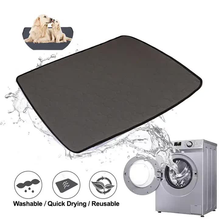 2 PCS Washable Waterproof Pet Pad -Non-Slip, Absorbent, Reusable Mat for Dogs and Cats L(100*70cm) — image 4
