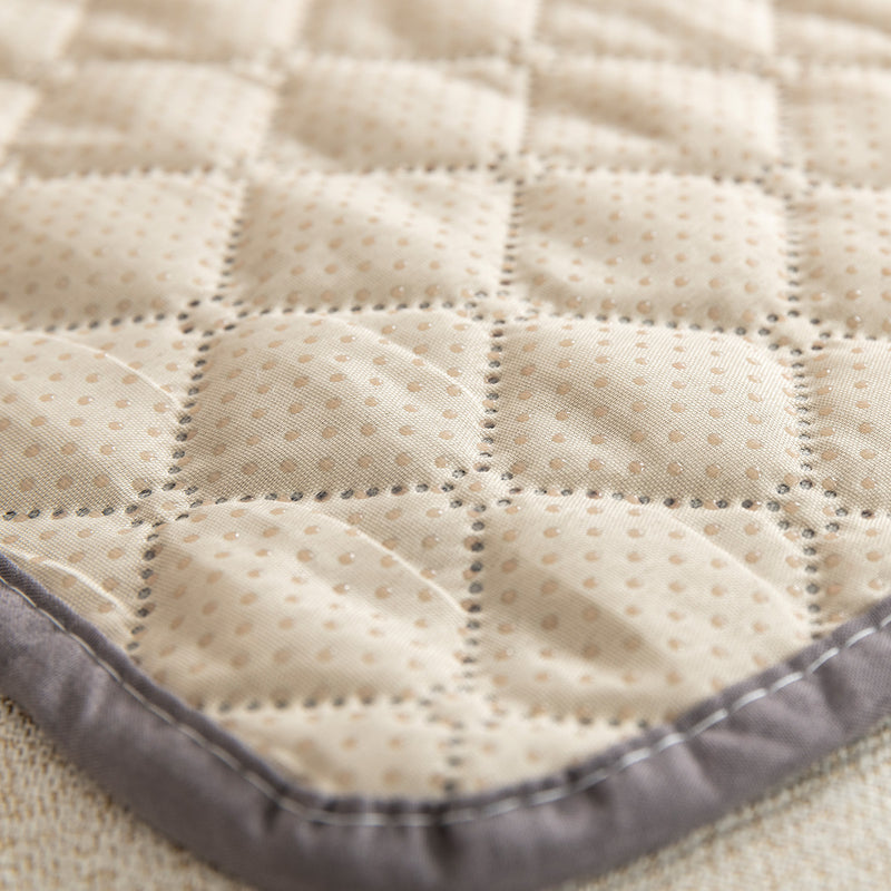 75*75CM Grey Waterproof & Scratch-Resistant Pet Sofa Protector Mat with Pillow | Cat & Dog Bed, Washable, All-Season — image 5