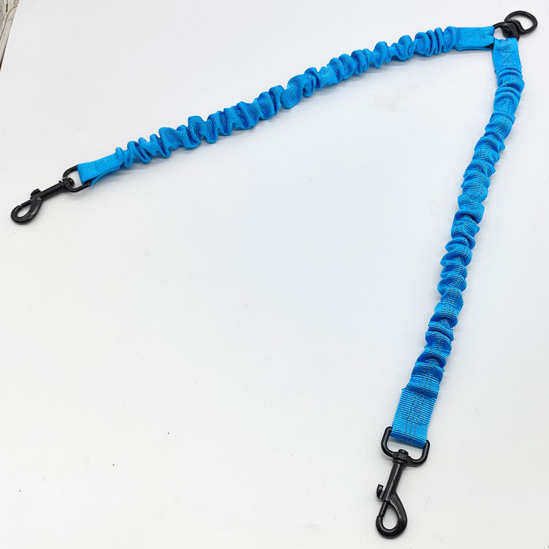 Blue Pet Double-Ended Rope + 1.5M Leash - Easy to walk two dogs, tangle-free design — image 2