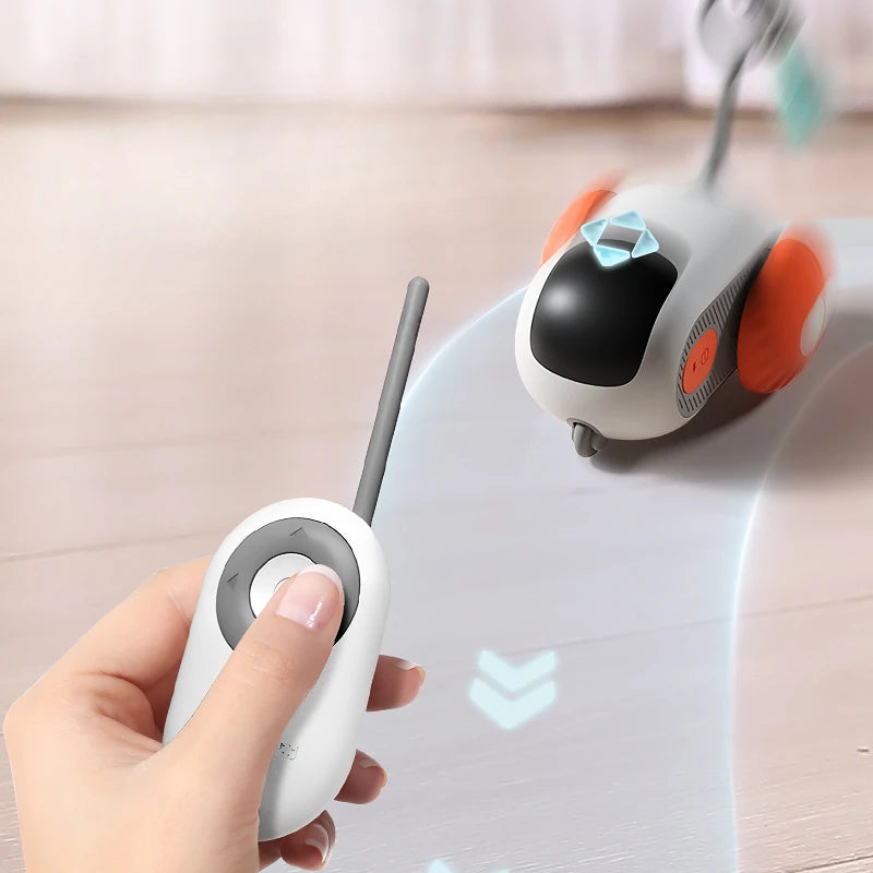 Remote Control Chase Car Toy for Cats – USB Rechargeable, Interactive Play — image 2