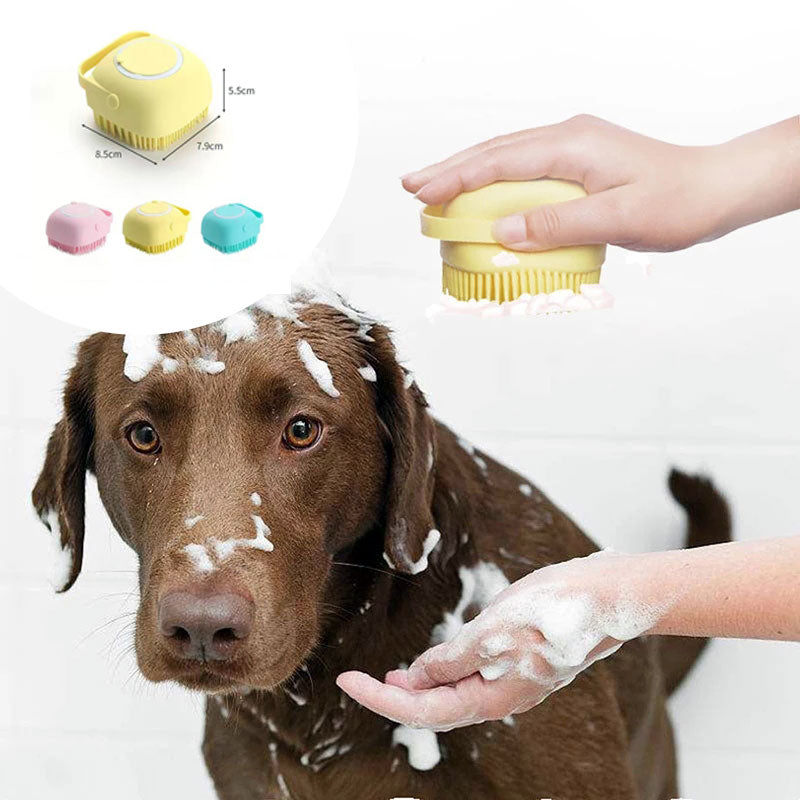 Silicone Grooming Massage Gloves – Pet Bath Brush for Dogs & Cats — image 8