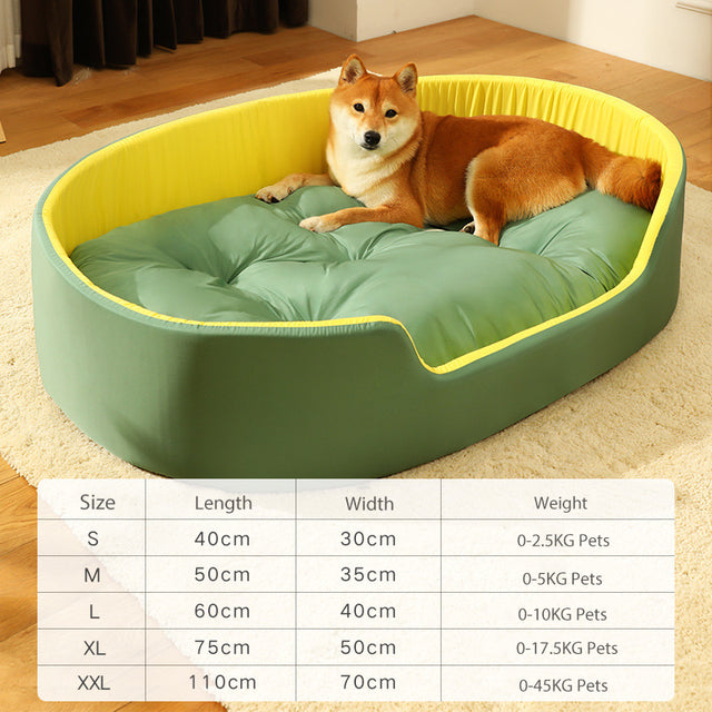 Cosy Pet Nest Dog Bed – Sponge Fill, Washable Cover, 3 Sizes — image 7
