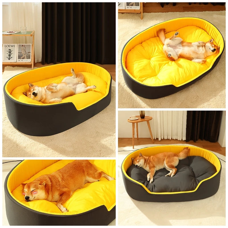 Cosy Pet Nest Dog Bed – Sponge Fill, Washable Cover, 3 Sizes — image 4
