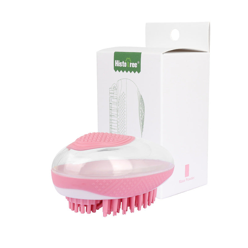 2-in-1 Silicone Pet Bath Brush – Shampoo Massage Comb for Dogs & Cats — image 8