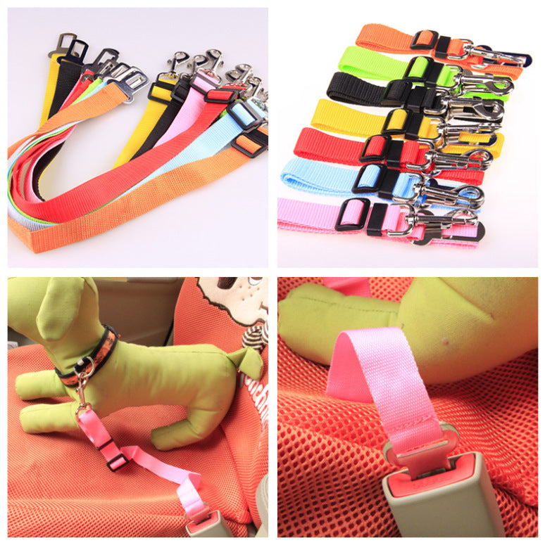 Adjustable Pet Car Seatbelt Connector – Safety Lead Strap, Multi-Length — image 7