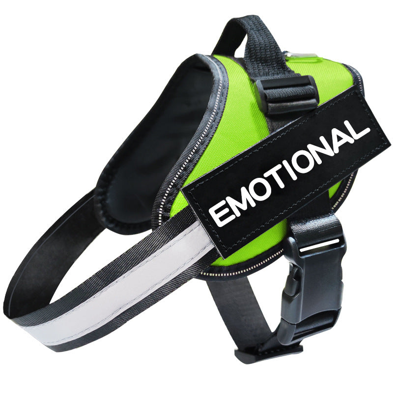 Reflective No-Pull Dog Harness – Adjustable Chest Strap, All Sizes, Multiple Colours — image 7