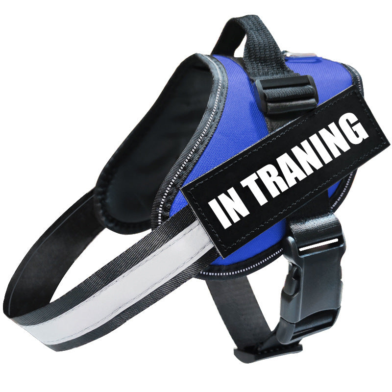 Reflective No-Pull Dog Harness – Adjustable Chest Strap, All Sizes, Multiple Colours — image 2